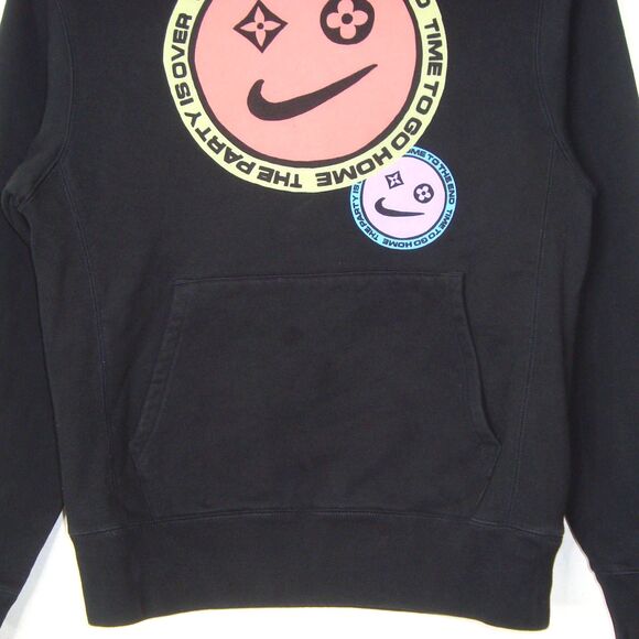 SECRET CLUB 'WELCOME TO THE END' Black Hoodie Sweatshirt Unisex - Picture 6 of 9